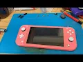 Nintendo Switch Lite - Black Screen but making sound