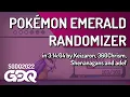 Pokemon Emerald by Keizaron 360Chrism Shenanagans adef in 3 14 04 - Summer Games Done Quick 2022