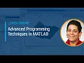 Advanced Programming Techniques in MATLAB Master Class with Loren Shure
