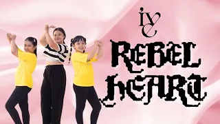 ive rebel heart dance tutorial mirrored by frence kids dance surabaya