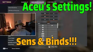 Aceu Finally Revealed his Apex Settings