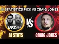 AI Stats Picks Against Craig Jones on Makhachev vs Volk