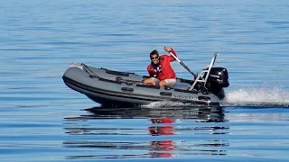 Would Not be able to Do What We Do Without This! Our pimped out Highfield CL340 Dinghy!