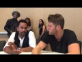 Comic Con 2015 Hill Harper and Jake McDorman LIMITLESS on CBS