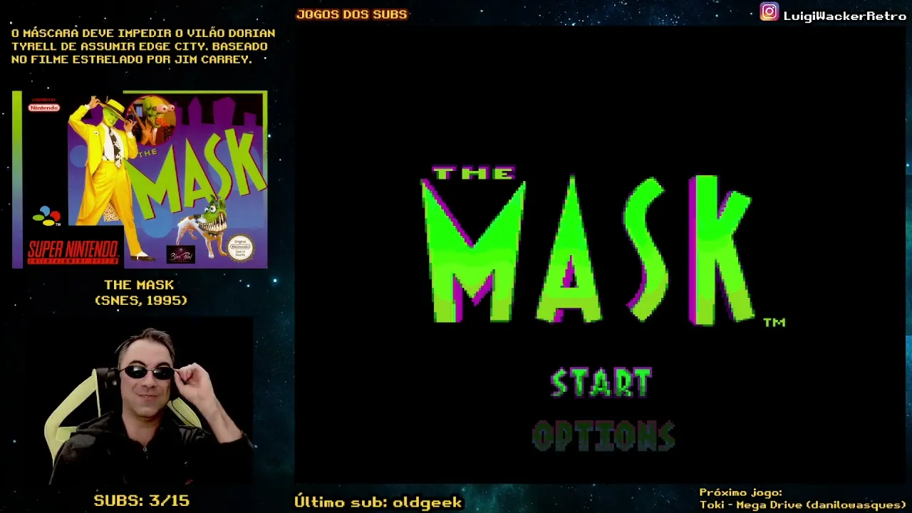 The Mask (SNES) - 2° Dia (Jogos dos Subs)