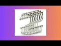Amazon Essentials Double Sided Shower Curtain Hooks That Glide Smoothly Look Amazing