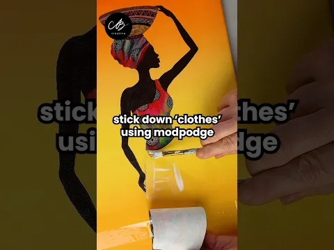 You HAVE To Try This Acrylic Skin Technique! Explained in 47 seconds! | AB Creative #art #shorts