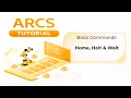 AUBO ARCS Basic Commands - Home Halt Wait