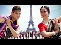 Lagu Sambalpuri dance at the Eiffel Tower (Paris, France) | Rasarkeli Bo