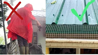 Gutter Guard - DIY Simple and very low cost