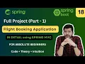 Flight Booking Application Full Project Lec 18 Spring Framework Bootcamp