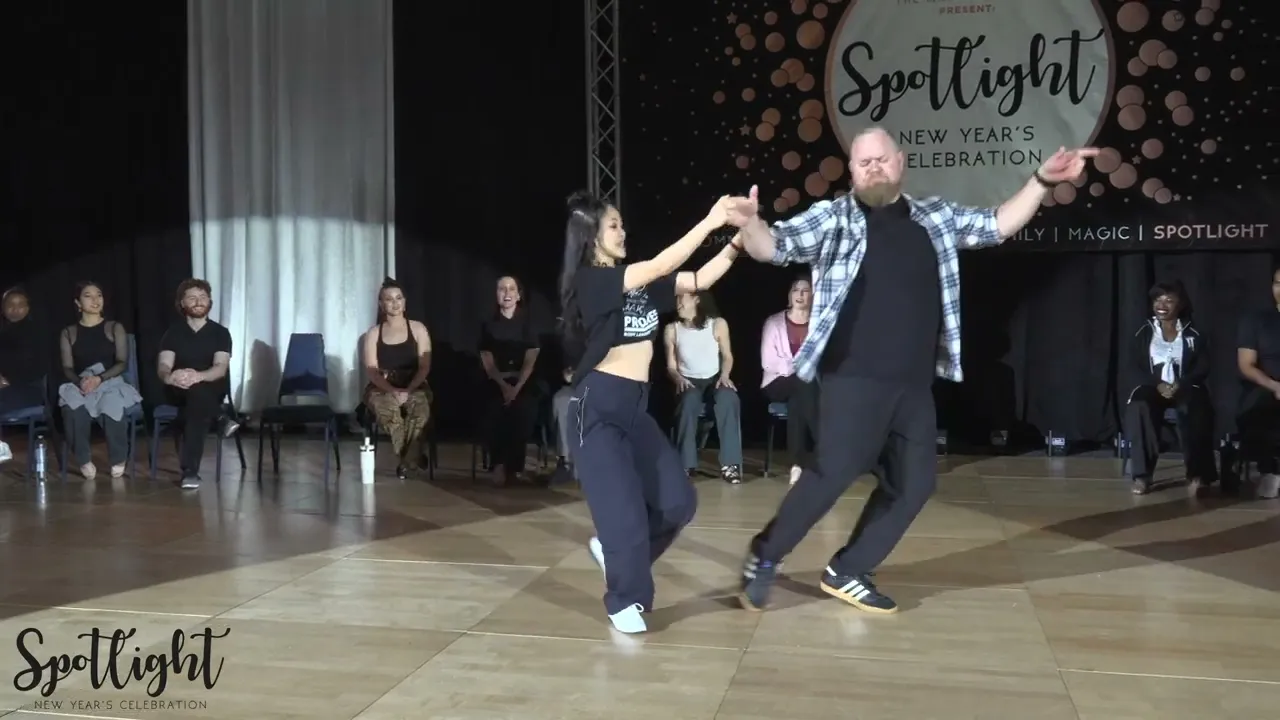Spotlight New Year's Celebration 2024/2025 Advanced Jack & Jill Scott Mehlberg & Ella Bell