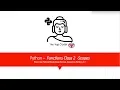 17 - Python Functions 2
