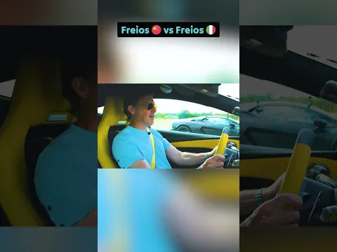 🇨🇳 vs 🇮🇹 TESTE DE FRENAGEM!