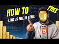 How to Link a JavaScript File in HTML Step-by-Step Guide