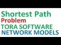 Shortest Path Tora Software Operations Research