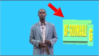 Casharka 7 Af Soomali Fasalka 6 Aad SLNTV 