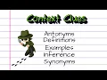 Unlocking Word Meanings Fun with Context Clues for Kids