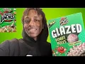 NEW Apple Jacks GLAZED Donut Holes Review Apple Cinnamon