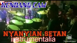 nyanyian setan rhoma irama instrumental new mega nada cover kendang agus trellep