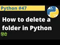 Python How to delete a folder in Python Hindi EasyExamNotes com Jayesh Umre