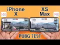 iPhone X vs iPhone XS MAX PUBG TEST - IOS 14 6 PUBG TEST
