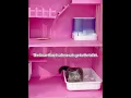 Pink multi-storey cat villa with more features and more space