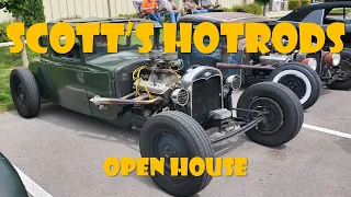 HUGE Scott s Hotrods Open House - Classic Cars Trucks