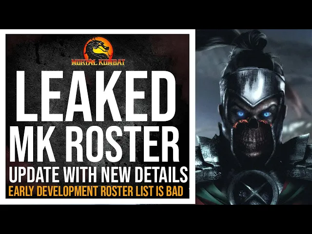 Mortal Kombat 12 Exclusive: 28 FIGHTERS, FULL ROSTER LEAKED, PRE ORDER NEWS ETC (I DONT LIKE IT!)