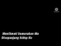 Lagu Satu yang ku rindu (lirik) vicky anakotta