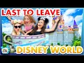 The LAST TO LEAVE Disney World WINS A Trip To Paris