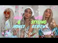 HOW I STYLE MY MILK HONEY WIGS