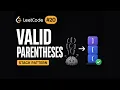 LeetCode 20 - Valid Parentheses