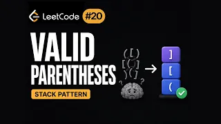 LeetCode 20 - Valid Parentheses