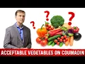 Acceptable Vegetables if on Warfarin - Dr Berg on Coumadin Diet