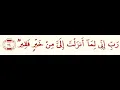 Quran 28, verse 24. Al-Qasas, ayah 24 #DuasFromQuran #withTajweed