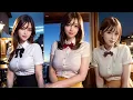 Download Lagu 【4K】Ai art girl｜LOOK BOOK AI_Young Girls|Jk girl日系JK少女