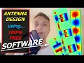 Antenna Design and Simulation Using ONLY Free Software