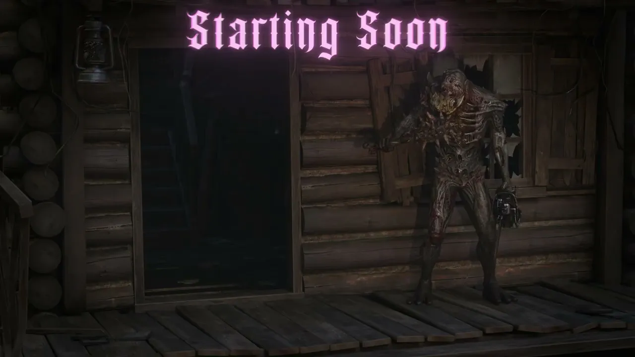 GhostieSoph Starting Soon Screen - Dead by Daylight