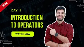 Hello Python Day 11 Operators in Python