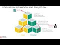 Population estimation and projection