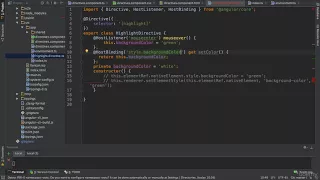 40 Element Interaction with HostListener HostBinding