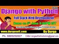 Web Development DJANGO with PYTHON Online Training in DURGASOFT