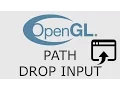 OpenGL Tutorial 22 - GLFW Path Drop Input
