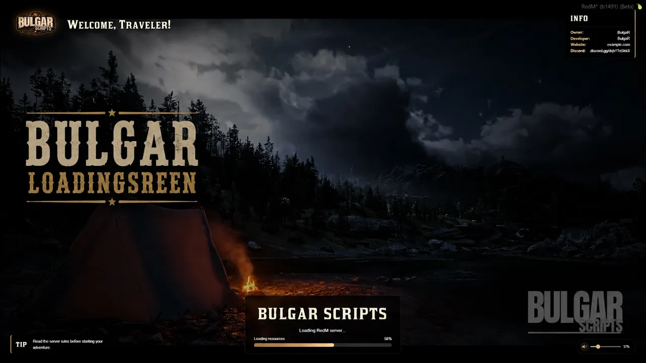 BulgaR Advanced Loading Screen [Standalone]
