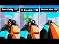 Roblox Rivals But my SETTINGS are RANDOM