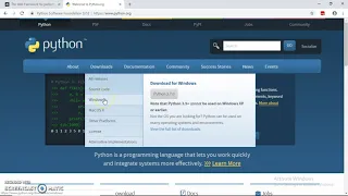 Tutorial 1 how to Install Python on windows 10 20 sep 2018