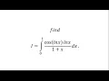 1 - 0 1 cos 1 int part 51