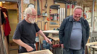 23 October 2022. Lammhults Gjuteri. Bronze castings done. Twin keels OK to be recast to sole. Smiles