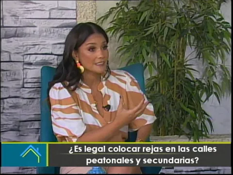 ¿Es legal colocar rejas en las calles peatonales y secundarias?